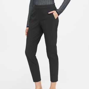 NWT Banana Republic Hayden Tapered Fit Performance Pant - Black - Size Small